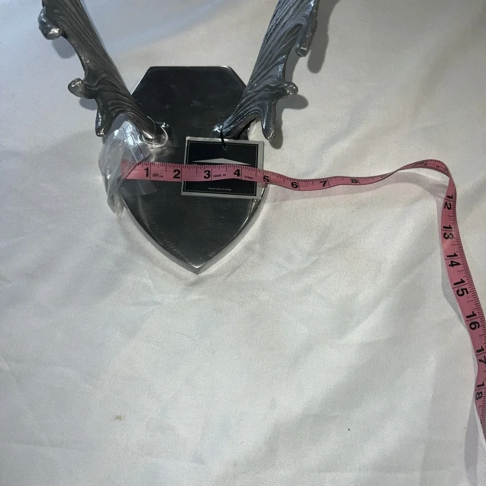 Moose Antlers Cast Aluminum Wall Mount or Hooks New‎ With Tags
